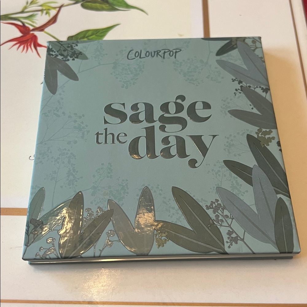 ColourPop Sage Green Eyeshadow Palette